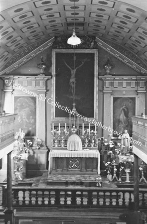 ST PATRICK'S ALTAR FROM GALLERY